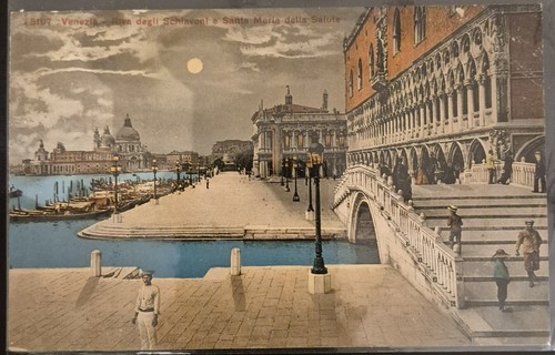 1920 venezia riva degli - -,