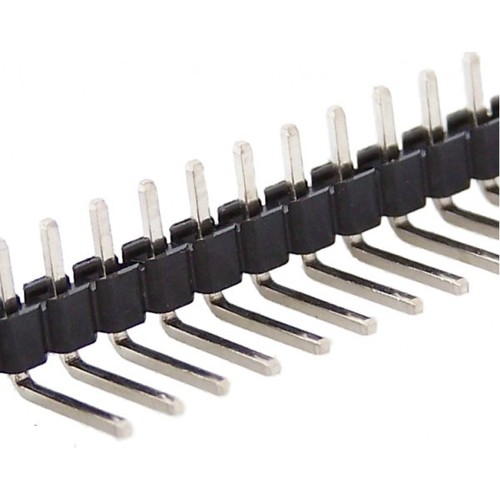 Barrette male coudée - barrette,