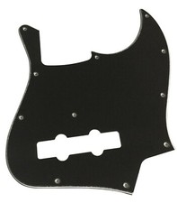 Per 3 Strati Fender Geddy Lee Basso Chitarra Basso Jazz Piastra Graffio, Nero