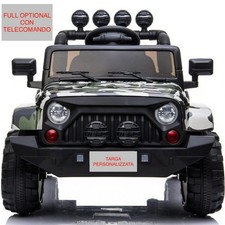 FUORI STRADA ADVENTURE JEEP MACCHINA ELETTRICA PER BAMBINI