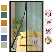 Zanzariera Magnetica Finestra Porta Con Calamita Velcro Adesiva Balcone Tenda