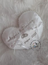 Cuscino porta fedi, portafedi