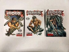 Berserk vol. 1-3 Kentaro Miura