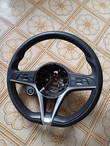 Volante sterzo pelle alfa - in,