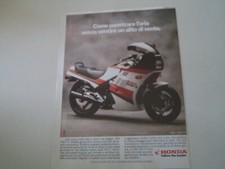 advertising Pubblicità 1986 MOTO HONDA CBX 750 FII F-II F2