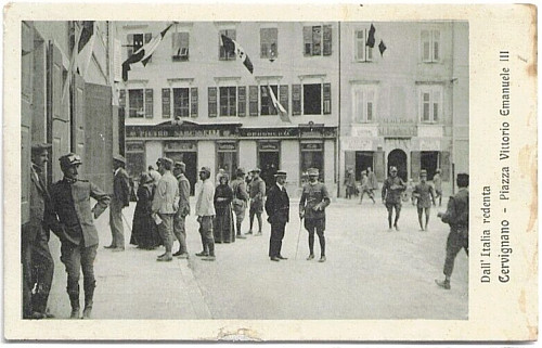 Cartolina udine cervignano - udine, ,cervignano