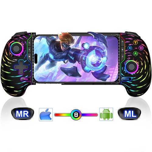 One mobile gaming controller - one,