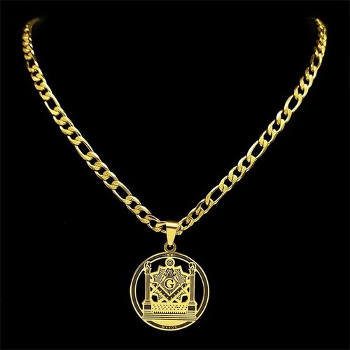 Collana con ciondolo massonico