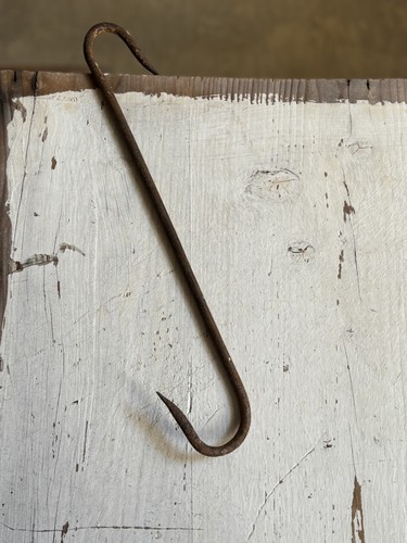 Vecchio gancio esposizione - vecchio,