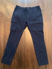 Pantalone pantalone cargo Mason's, colore blu navy, uomo taglia 54 (mai usato)