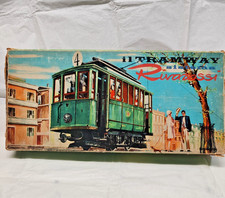 Rivarossi Tramway Set binari: 3 rettilinei, 9 curve, scambi DX/SX + pali catenar