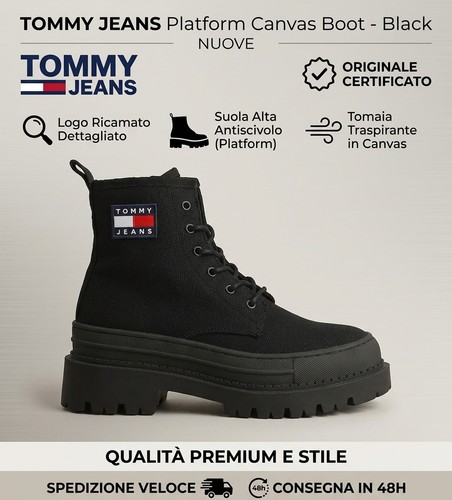 Tommy jeans foxing boots - tommy,