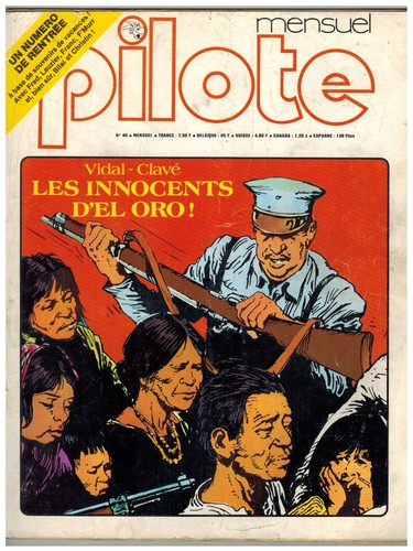 Pilote dargaud 1977 clave - 40,