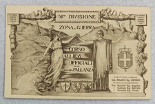 cartolina reggimentali