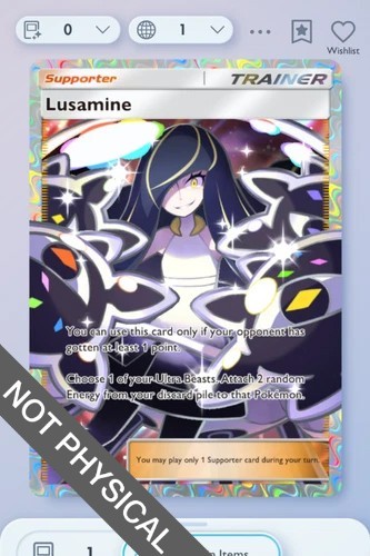 Pokemon tcg pocket lusamine - pocket,
