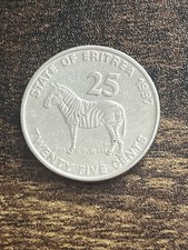 Moneta rara reale Eritrea 25