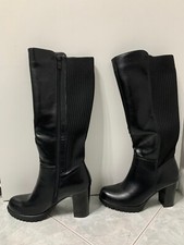 stivali donna con zeppa