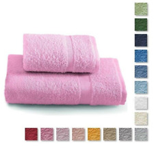 Gabel Set Bagno 1+1 Asciugamani E OSPITE  TINTUNITA & Company