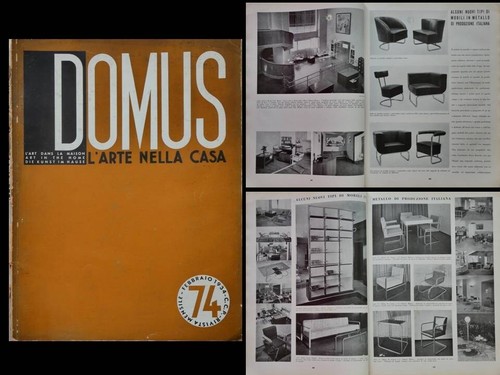 Domus 1934 franco - n°74, albini