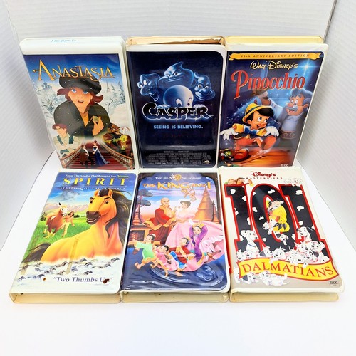 Lot walt disney movie vhs - of, 6