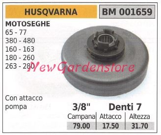 Pignone husqvarna motore - pignone,