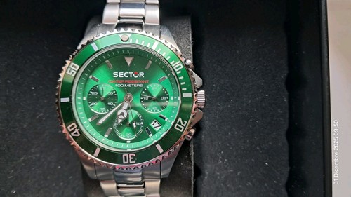 Orologio sector 230 verde - 230,