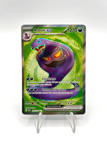 Carta pokemon arbok - ex, full