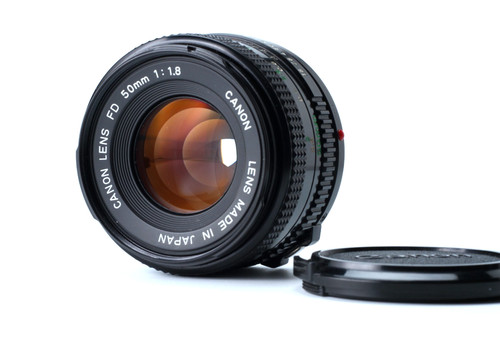 Canon 50mm lens mf - 50mm, f1.8