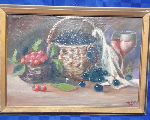 Dipinto ieram 1972 natura - ieram,