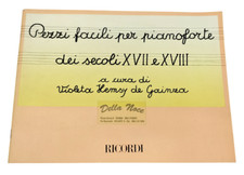 Pezzi Facili per Pianoforte dei Secoli XVII e XVIII Spartiti 30 Brani Facilitati