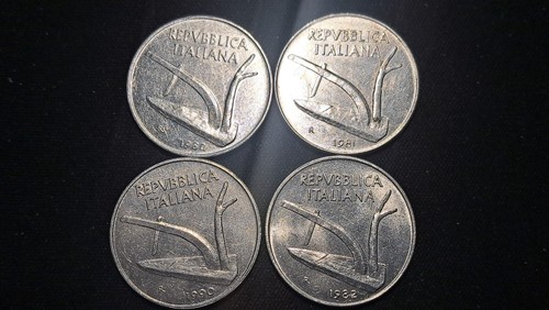 Italia 4 monete - n., 10