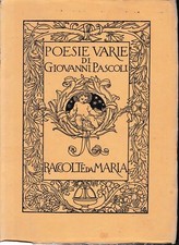 Poesie varie. Raccolte da