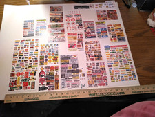 HUGE  LOT#129   16 SETS TRAIN