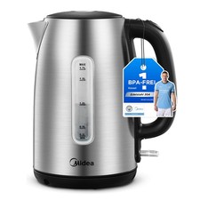Midea Bollitore Elettrico 1,7L Acciaio Inox Kettle senza BPA 2200 W Bollitore