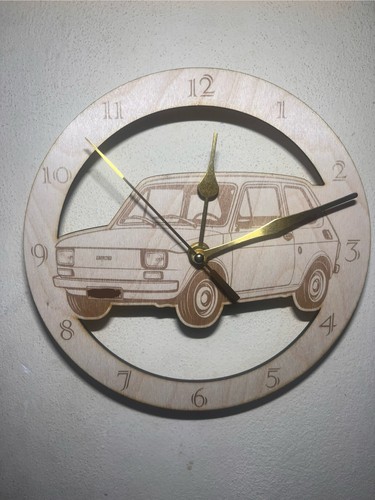 Orologio parete fiat 126 - orologio, da