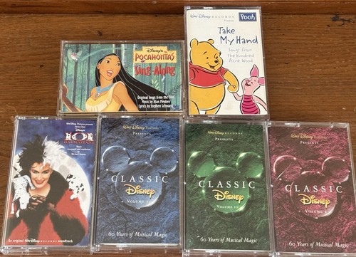 Disney cassette tape lot - tape,