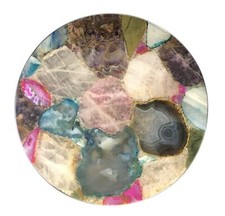 12” Mix Agata Table Top