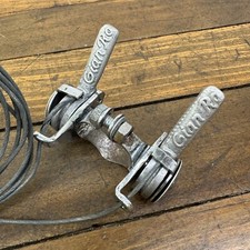 Set Leva Cambio Gian Robert Vintage Down Tube TAGLIO GIÙ Shorty Parts Eroica