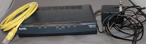 Modem adsl zyxel prestige - modem,