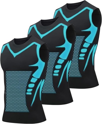 3pc canotta compressione uomo - 3pc,