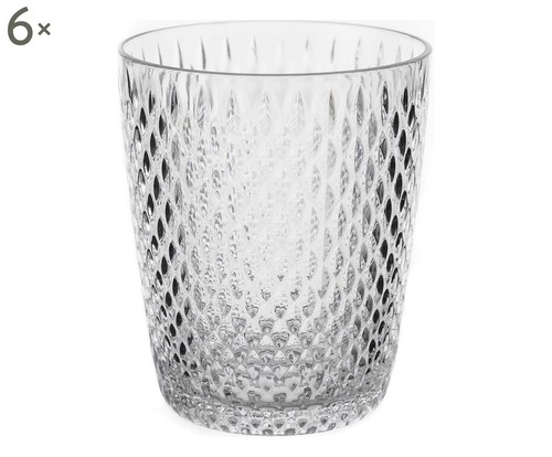 Set bicchieri plastica - set,
