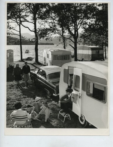 Caravan holiday loch - loch, lomond