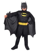 Ciao- Batman Dark Knight Costume Bambino Originale DC Comics (Taglia 5-7 A