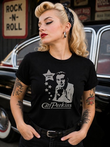 Shirt carl perkins - t-shirt, taglia