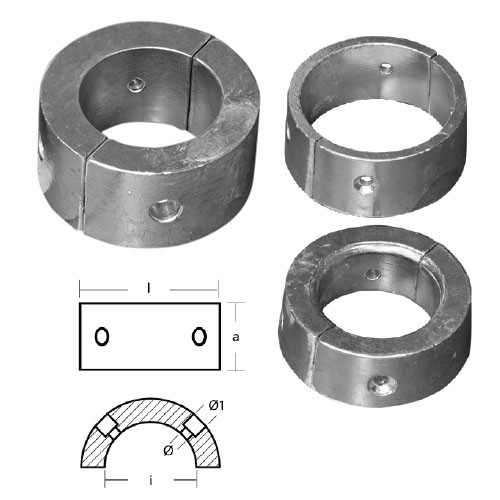 Anodo tecnoseal zinco - anodo,