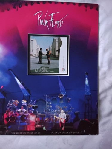 Nick mason pink floyd signed - nick,