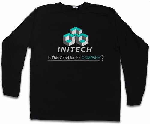 Shirt manica lunga initech - t-shirt,