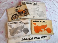 Laverda Literature SF750 SFC750 RGS1000 Handbook Manual Ricambi Manutenzione