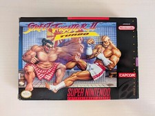 Street Fighter 2 TURBO Snes USA completo condizioni perfette