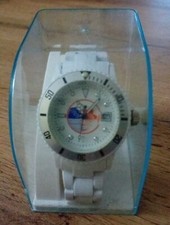 Orologio  Uomo Colore Bianco in Plastica  +  Batteria 376/377 Nuovo